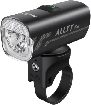 Magicshine Allty Commuter Bike Lights Allty 400, Allty 600, Allty 800 Road Bike Light, USB Type-C Rechargeable, IPX7 Waterproof LED Bike Light for Road, Urban Cyclists