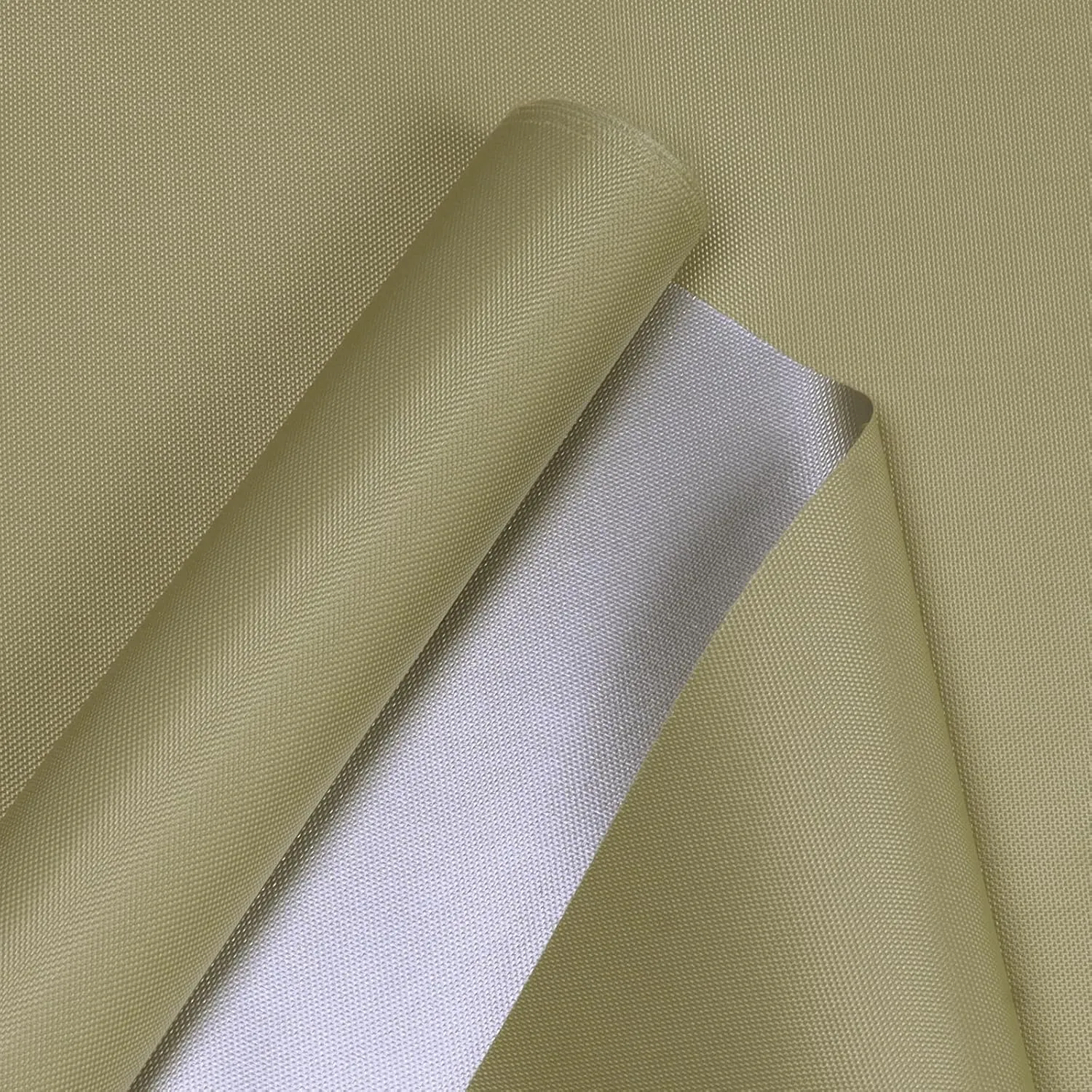 Marine Waterproof Fabric Sun-Protection UPF50  Material 60" Wide by 36" UV-Resistant Blackout, Lightweight Durable Ripstop Canvas Material for Tarp Tent Poncho Rainfly Pack, Khaki