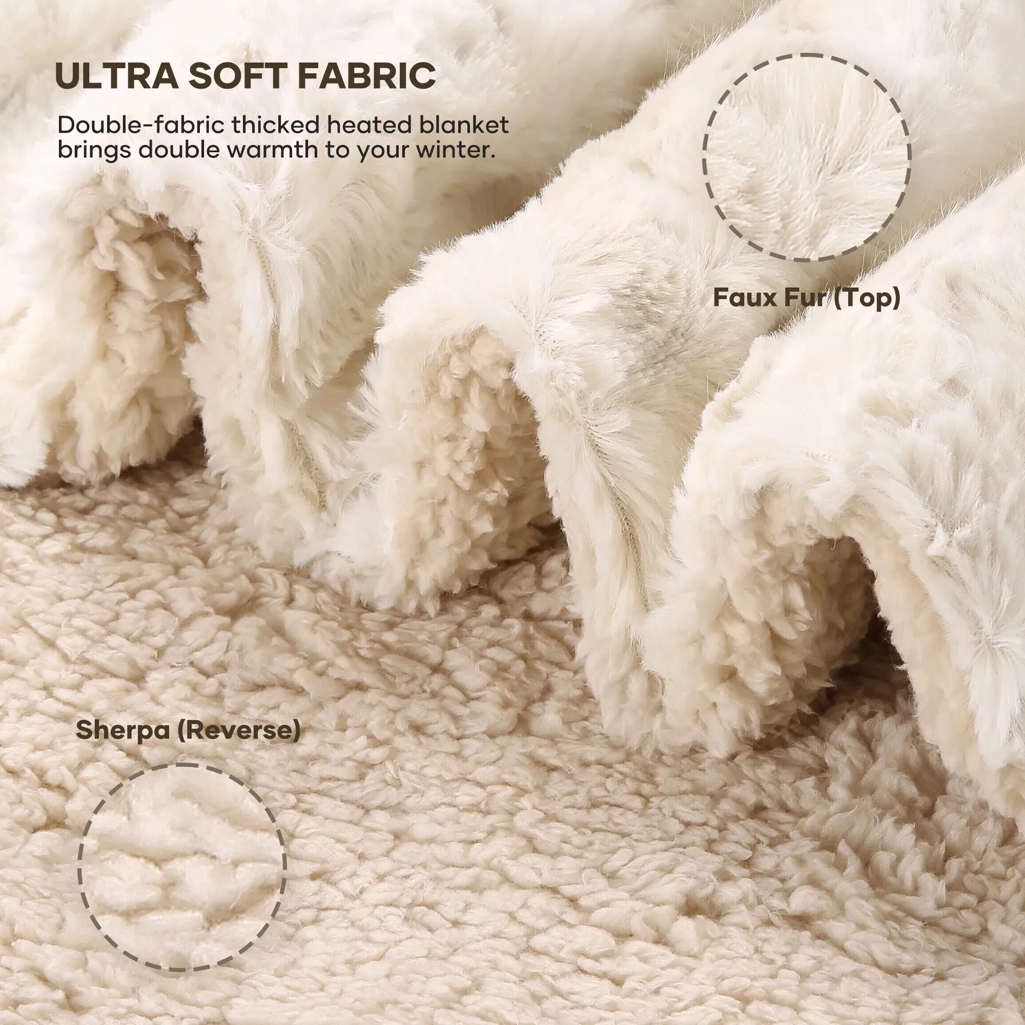 MARNUR Heated Blanket – Cozy Warmth with a Touch of Elegance