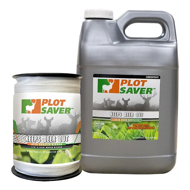 Messinas Plotsaver Concentrate w/Deer Barrier Ribbon, 1 gal