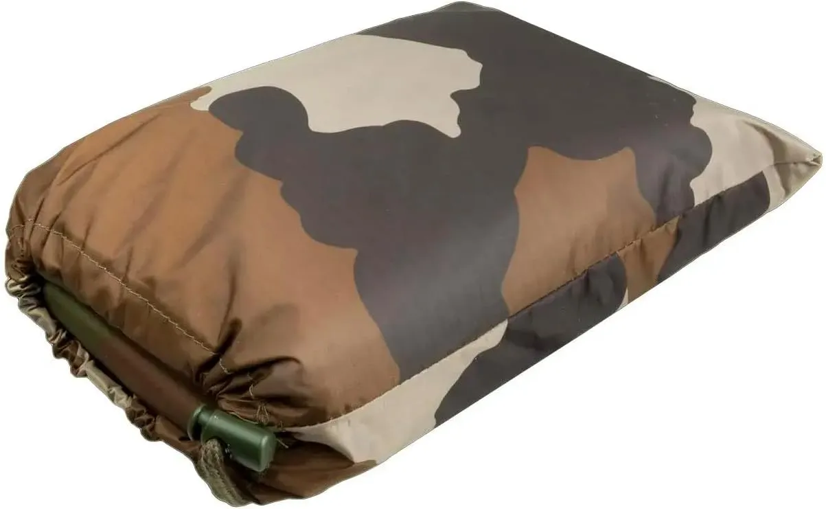 Mil-Tec Adult Ripstop Wet Weather Lightweight Waterproof Multi-Use Rain Poncho with Hood - Use as Bivouac Sack, Shelter Tent