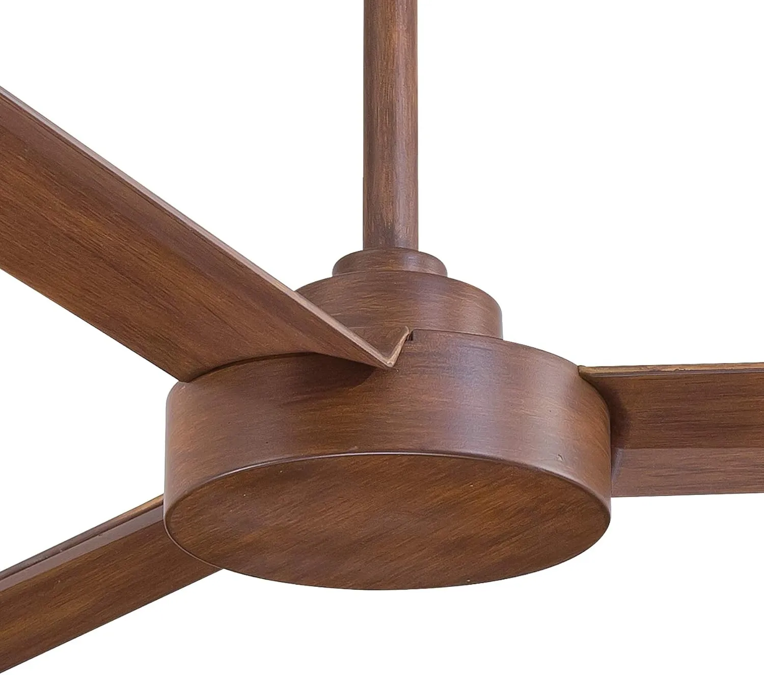 MINKA-AIRE F624-DK Roto XL 62" 3-Blades Ceiling Fan in Distressed Koa Finish with Distressed Koa Blades