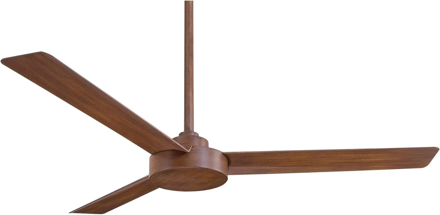 MINKA-AIRE F624-DK Roto XL 62" 3-Blades Ceiling Fan in Distressed Koa Finish with Distressed Koa Blades