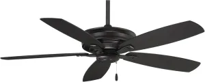 Minka-Aire F695-CL Kafe 52 Inch Ceiling Fan in Coal Finish