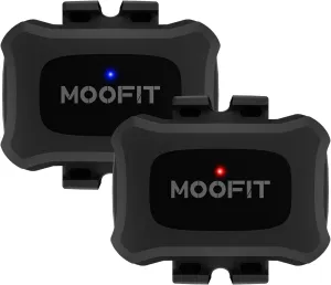 MOOFIT Speed/Cadence Sensor,ANT  Bluetooth Cycling Cadence Sensor,Wireless RPM Sensor for Bicycle or Spin Bike,IP67 Speed and Cadence Sensor Compatible with Wahoo, Zwift, Openrider, Peloton