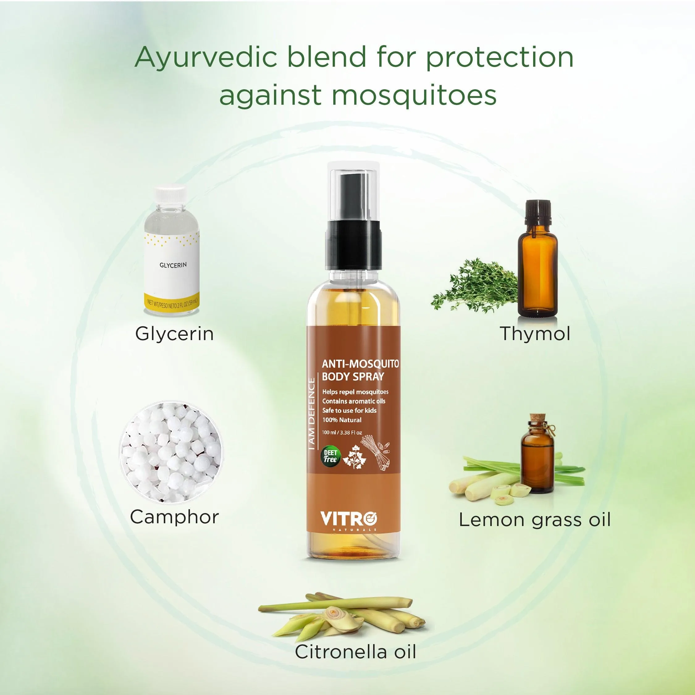 Mosquito Repellent Body Spray