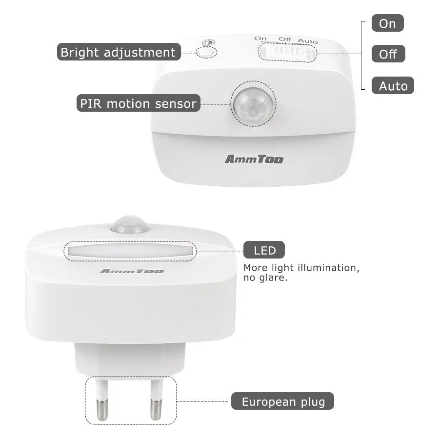 Motion Detector LED Night Lamp