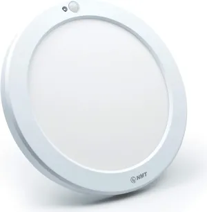Motion Sensor LED Ceiling Light With 30s/180s Timeout Adjustable,15W 1500LM Round Panel Lighting Fixture For Stairs Toilet Closets,Warm White 3000K Natural White 4000K Cool White 5000K Available