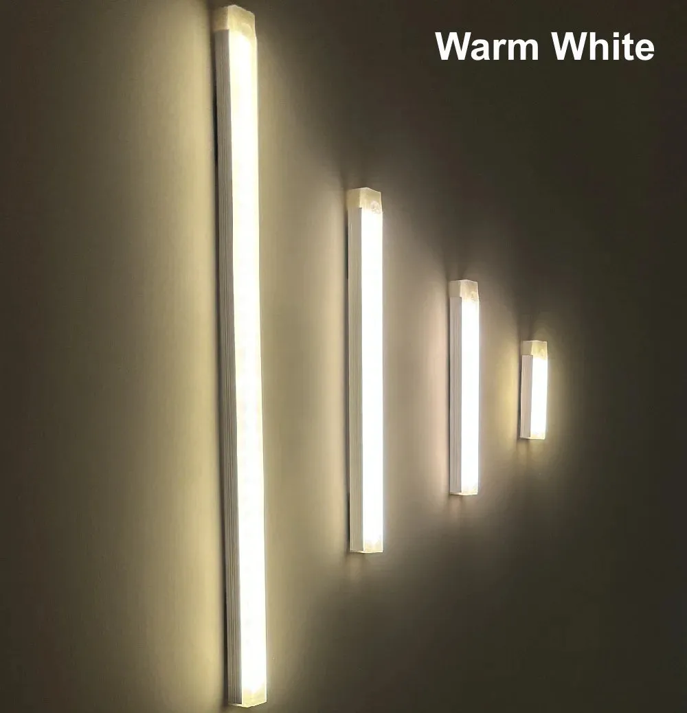 Motion Sensor LED Night Light USB Rechargeable Wireless Lamp