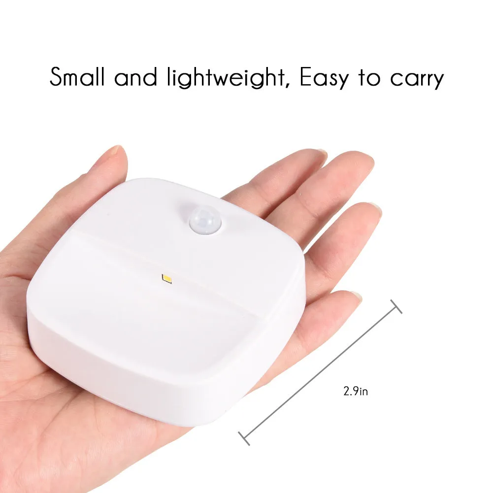 Motion Sensor Light, Veshow Battery Powered Night Light, Stick on LED Light