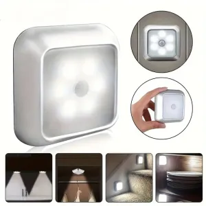 Motion Sensor Night Light, 6 LED Wall Lamp