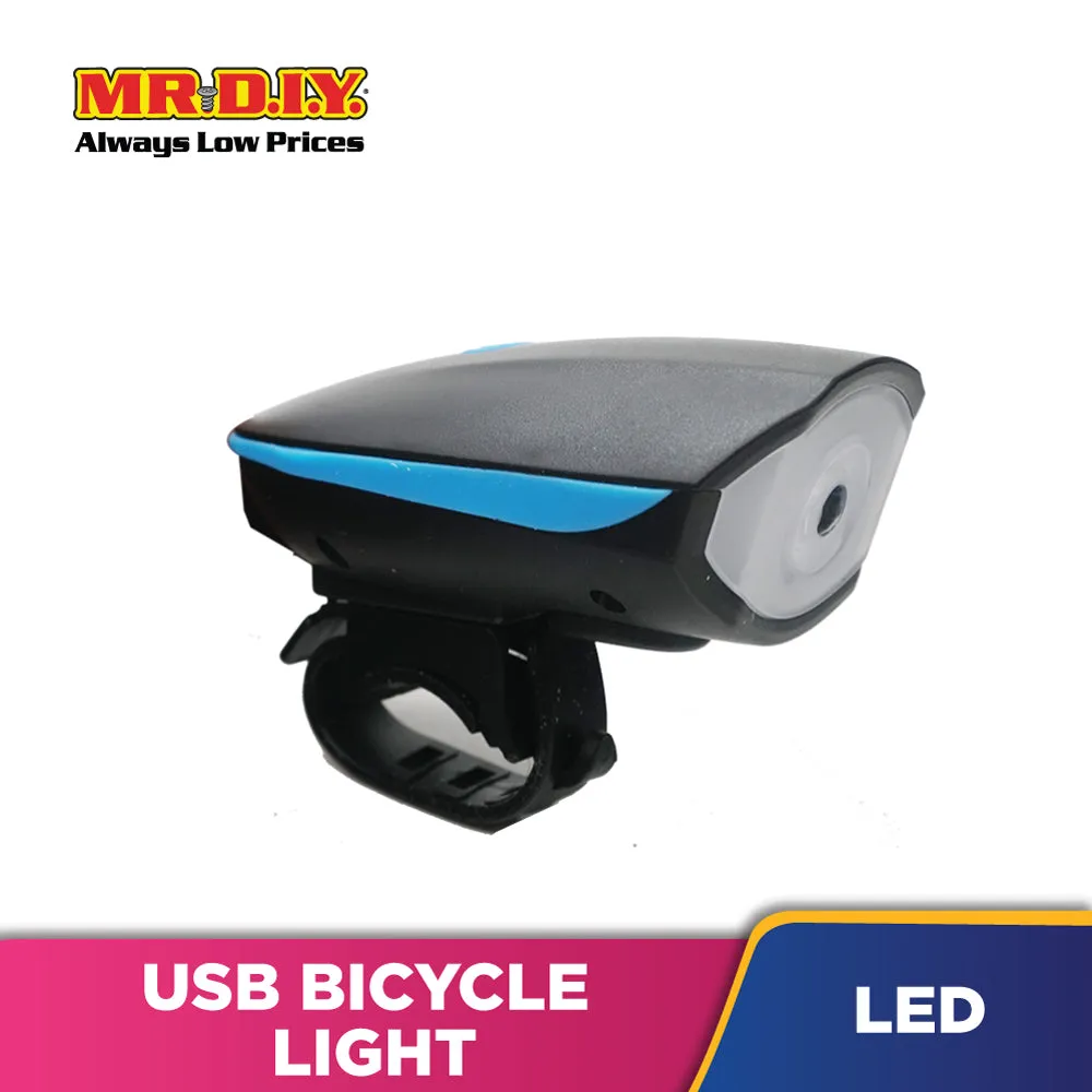 (MR.DIY) USB Rechargable Bicycle LED Front Light - BL-7589