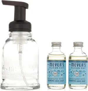 MRS MEYER'S Foaming Hand Soap Starter Kit, 1 EA