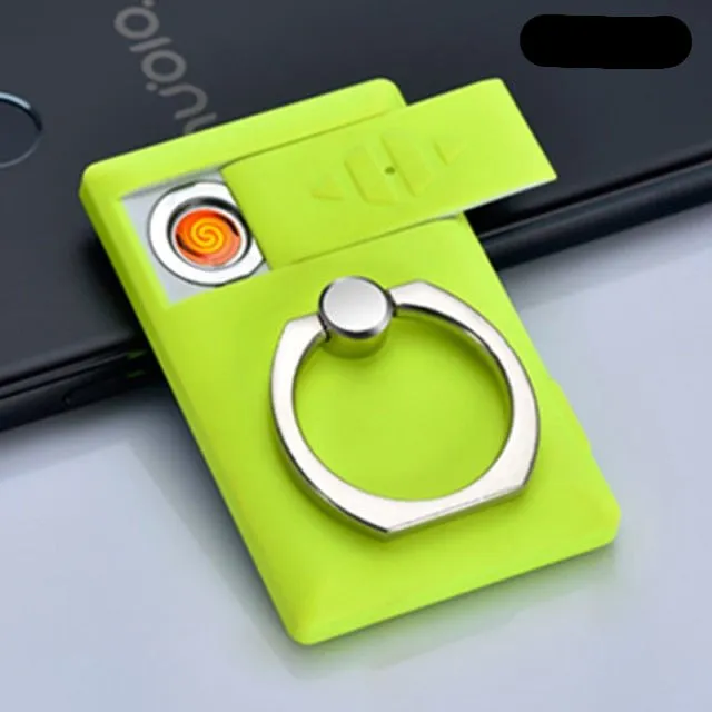 Multi-purpose Mobile Phone Bracket Ring, Cigarette Lighter