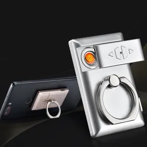Multi-purpose Mobile Phone Bracket Ring, Cigarette Lighter
