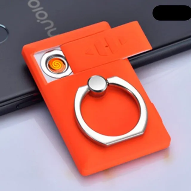 Multi-purpose Mobile Phone Bracket Ring, Cigarette Lighter