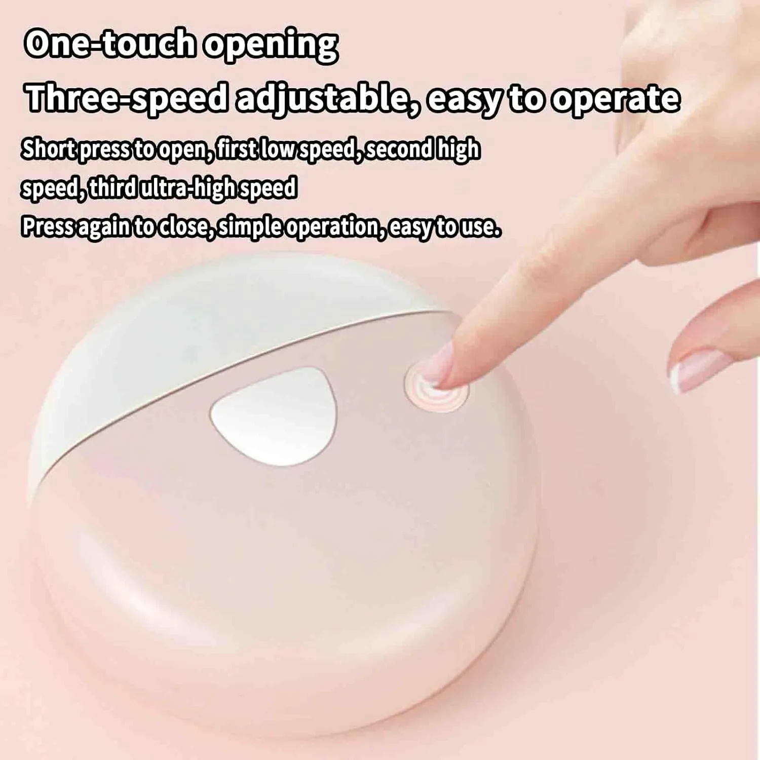 Nail Clippers for Men Toenail Clippers Toe Nail Clippers for Thick Nails for Women Fingernail Clippers Portable Electric Silent Mini USB Rechargeable (70x30mm,White)