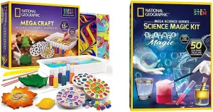 NATIONAL GEOGRAPHIC Arts, Crafts and Science Magic Kit for Kids