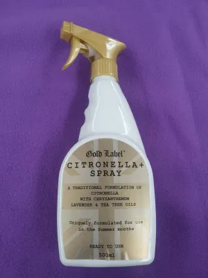 New gold label citronella fly Repellent spray