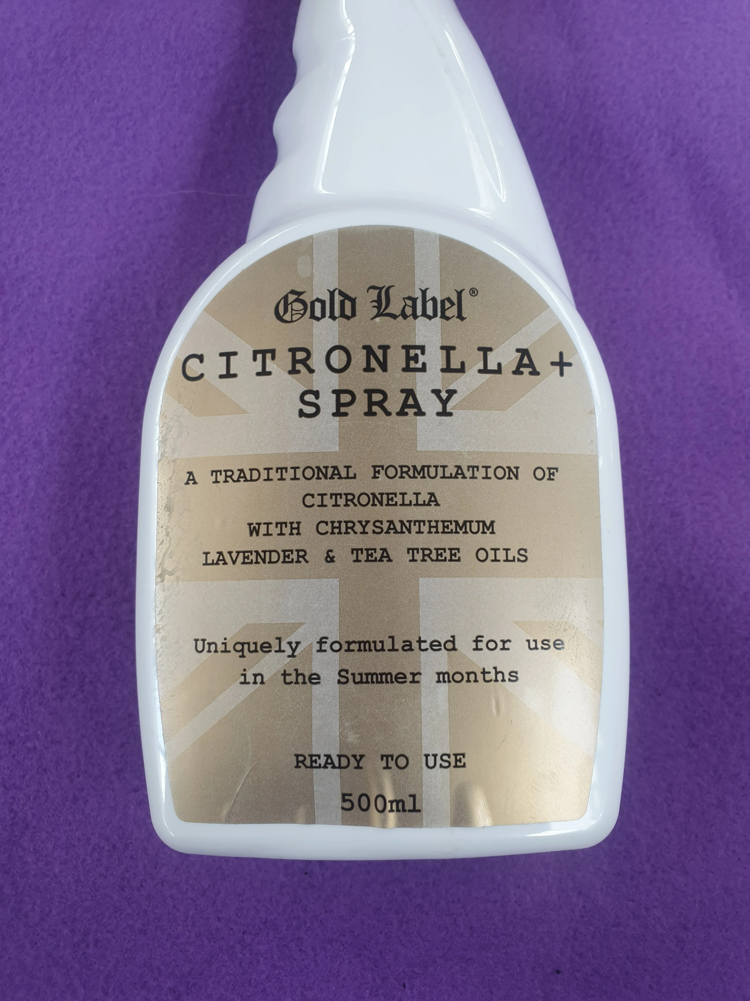 New gold label citronella fly Repellent spray