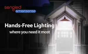 New Sengled Motion Sensor Light Bulb Outdoor, Dusk to Dawn LED Outdoor Lighting, Motion Activated Auto On/Off A19 5000K 1200lm LED Light Bulb Security Light for Front Door Porch Garage Hallway, 2 Pack 2nd Gen, Day Light.