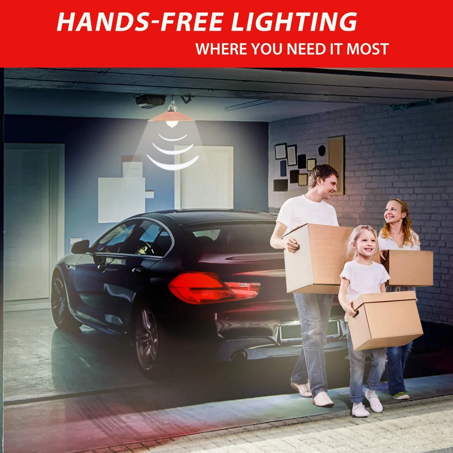 New Sengled Motion Sensor Light Bulb Outdoor, Dusk to Dawn LED Outdoor Lighting, Motion Activated Auto On/Off A19 5000K 1200lm LED Light Bulb Security Light for Front Door Porch Garage Hallway, 2 Pack 2nd Gen, Day Light.