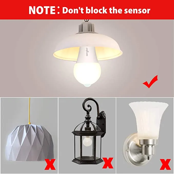 New Sengled Motion Sensor Light Bulb Outdoor, Dusk to Dawn LED Outdoor Lighting, Motion Activated Auto On/Off A19 5000K 1200lm LED Light Bulb Security Light for Front Door Porch Garage Hallway, 2 Pack 2nd Gen, Day Light.