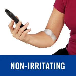 Nexcare Gentle Paper Tape, Medical Paper Tape, Secures Dressings and Lifts Away Gently - 1 in x 10 Yds, 2 Rolls of Tape (Pack of 2)