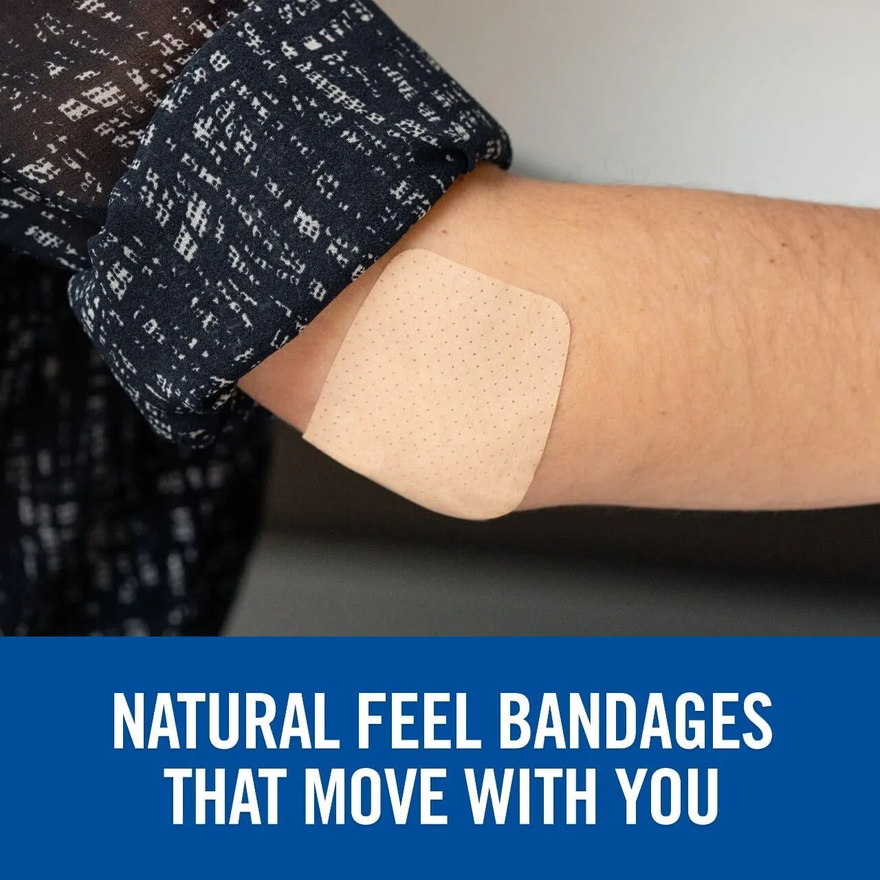 Nexcare Soft 'n Flex Bandages, 8-Count Packages (Pack of 6)