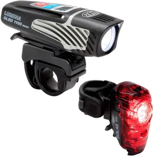 NiteRider Lumina OLED 1100 Boost/Solas 100 Combo Bike Headlight Taillight