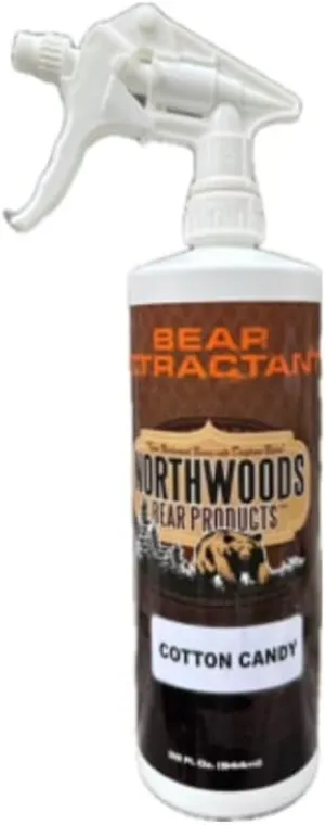 Northwoods Bear Products Bear Attractant Spray- Cotton Candy, Bear Attractant Spray, Bear Can't Resist