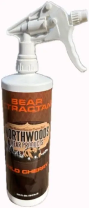Northwoods Bear Products Bear Attractant Spray- Wild Cherry, Bear Attractant Spray, Bear Can't Resist