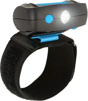 noxgear Wrist Light 500 Lumen Lightweight Hands-Free Flashlight - 100° Wide Flood Beam - USB-C Rechargeable - IP-64 Waterproof - 2 Brightness Modes - for Dog Walkers, Runners, Avid Night Enthusiasts