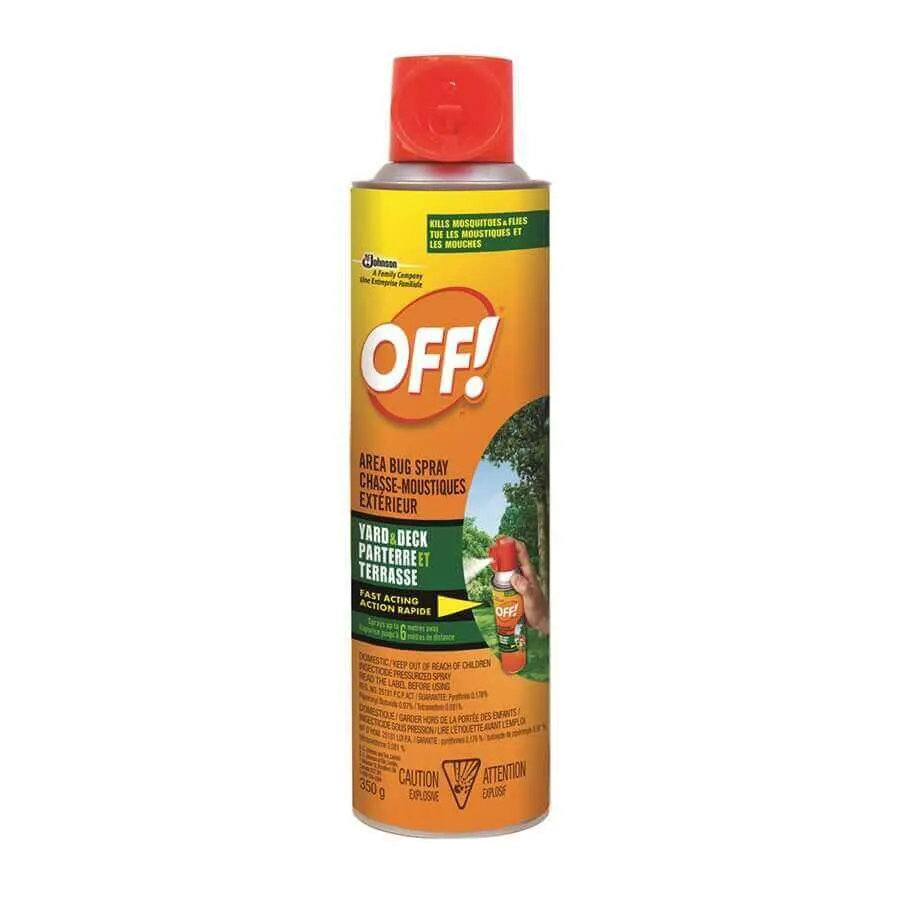 Off! 350ml Yard And Deck Area Bug Spray