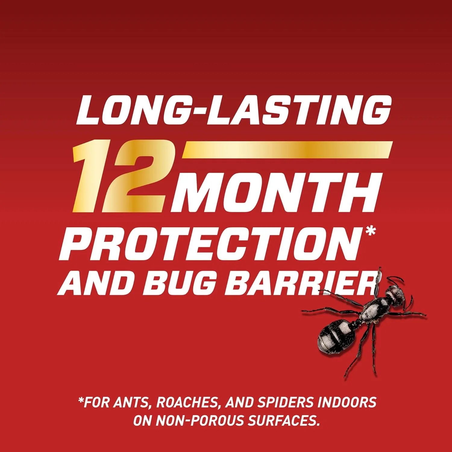 Ortho Home Defense Insect Killer for Indoor & Perimeter2 - With Comfort Wand, Long-Lasting Control, Kills Ants, Cockroaches, Spiders, Fleas & Ticks, Non-Staining, Odor Free, 1.1 gal., 2-Pack