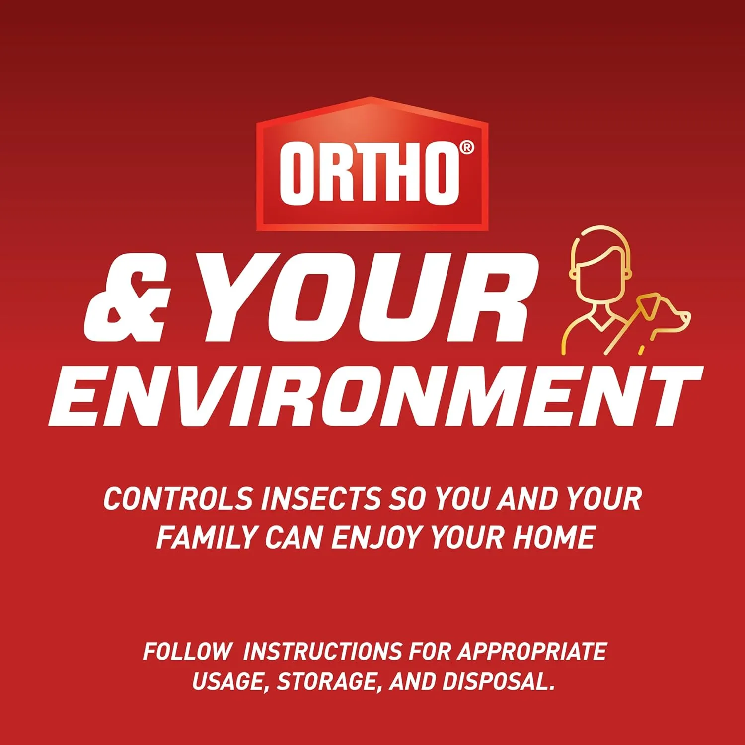Ortho Home Defense Insect Killer for Indoor & Perimeter2 - With Comfort Wand, Long-Lasting Control, Kills Ants, Cockroaches, Spiders, Fleas & Ticks, Non-Staining, Odor Free, 1.1 gal., 2-Pack