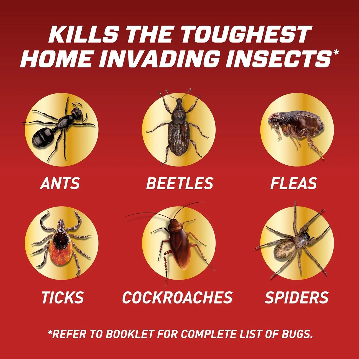 Ortho Home Defense Insect Killer for Indoor & Perimeter2 - With Comfort Wand, Long-Lasting Control, Kills Ants, Cockroaches, Spiders, Fleas & Ticks, Non-Staining, Odor Free, 1.1 gal., 2-Pack