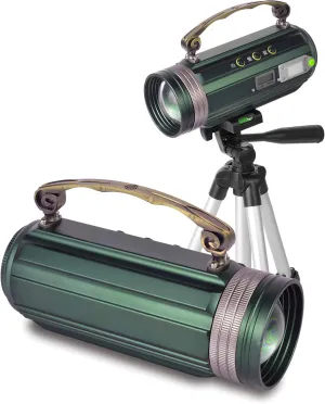 OTYTY Fishing Light Portable, 30W 5000LM Super Bright Searchlight Rechargeable Electric Camping Lanterns with 4 Color Modes for Outdoor Emergency Hiking Patrol