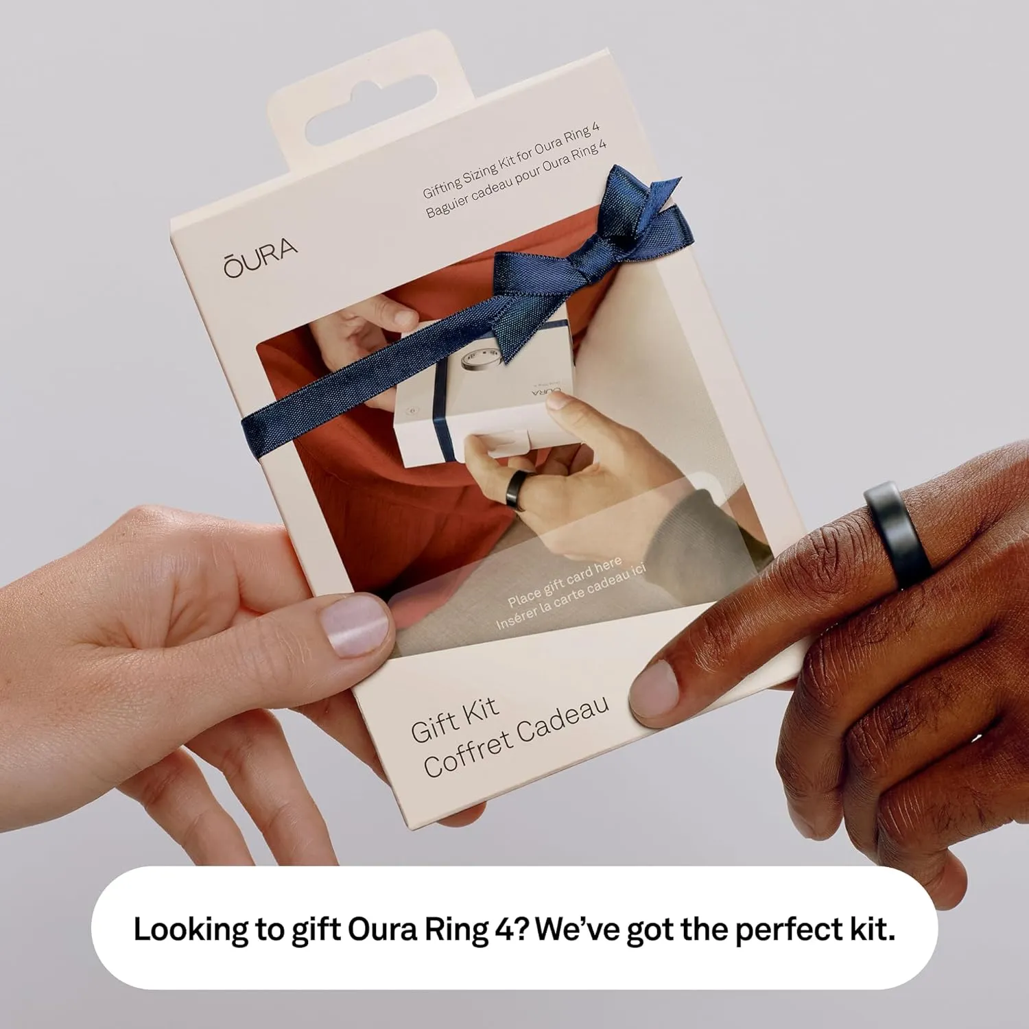 Oura Ring 4 - Gold - Size 7 - Smart Ring - Size First with Oura Ring 4 Sizing Kit - Sleep Tracking Wearable - Heart Rate - Fitness Tracker - Up to 8 Days of Battery Life