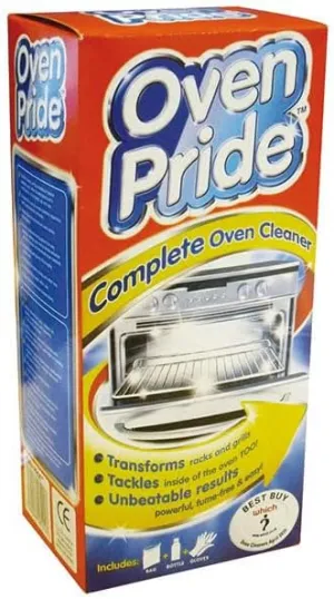 Oven Cleaner - 500ml Complete Oven Cleaning Kit with Safety Gloves & Cleaning Bag - Cleans First Time - Oven Cleaner Heavy Duty - Degreases Oven Without Scrubbing