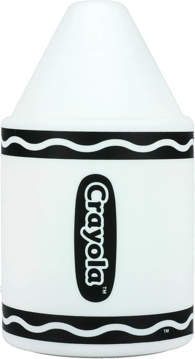 Paladone Crayola Silicone Rechargeable Light - Officially Licensed Crayon-Shaped Multicolor Lamp, Great for Kids' Bedside Table, Classrooms, and Nurseries