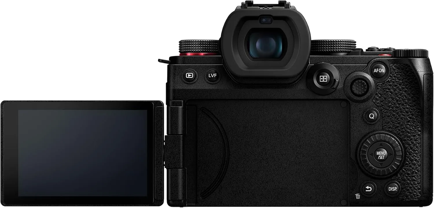 Panasonic LUMIX G9II Micro Four Thirds Camera, 25.2MP Sensor with Phase Hybrid AF, Powerful Image Stabilization, High-Speed Perfomance and Mobility with 12-60mm F2.8-4.0 Lens - DC-G9M2LK