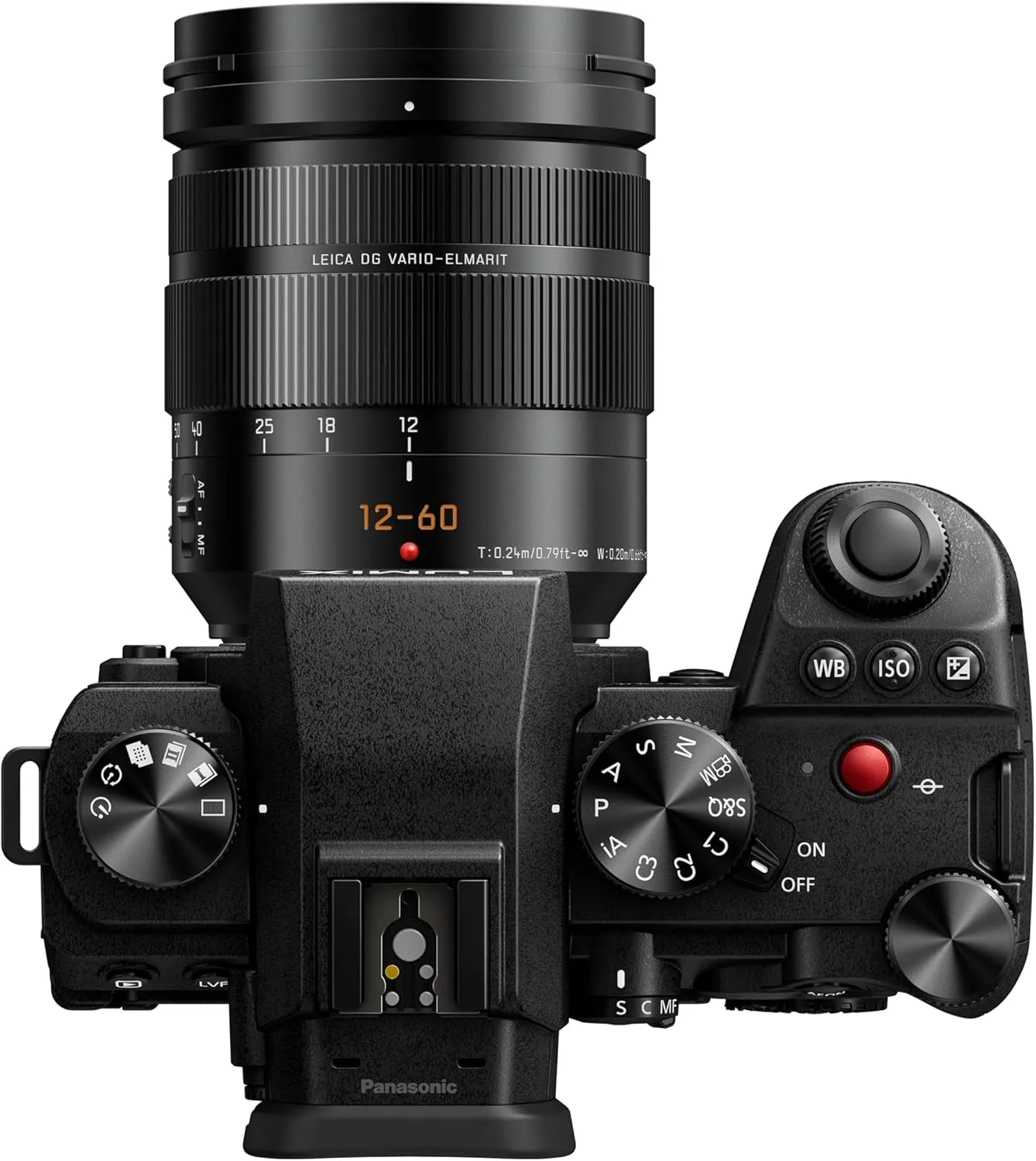 Panasonic LUMIX G9II Micro Four Thirds Camera, 25.2MP Sensor with Phase Hybrid AF, Powerful Image Stabilization, High-Speed Perfomance and Mobility with 12-60mm F2.8-4.0 Lens - DC-G9M2LK