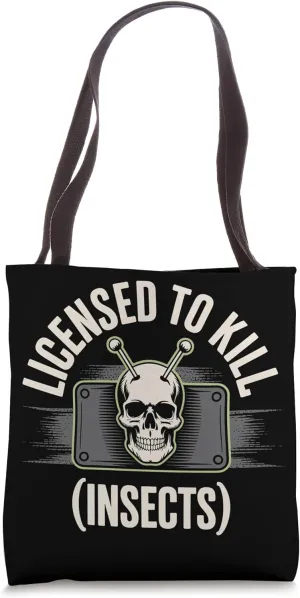 Pest Control Expert Bug Buster Humor Exterminator Life Tote Bag