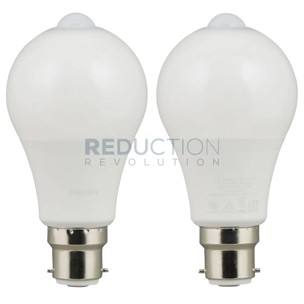 Philips LED Bulb B22 8W With Motion Sensor