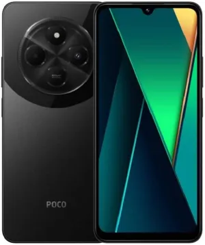 Poco C75 4G LTE GSM (for Tmobile Mint Tello & Global) (256GB   8GB) 50MP Triple Camera 6.88" Octa Core Unlocked (Black Global)