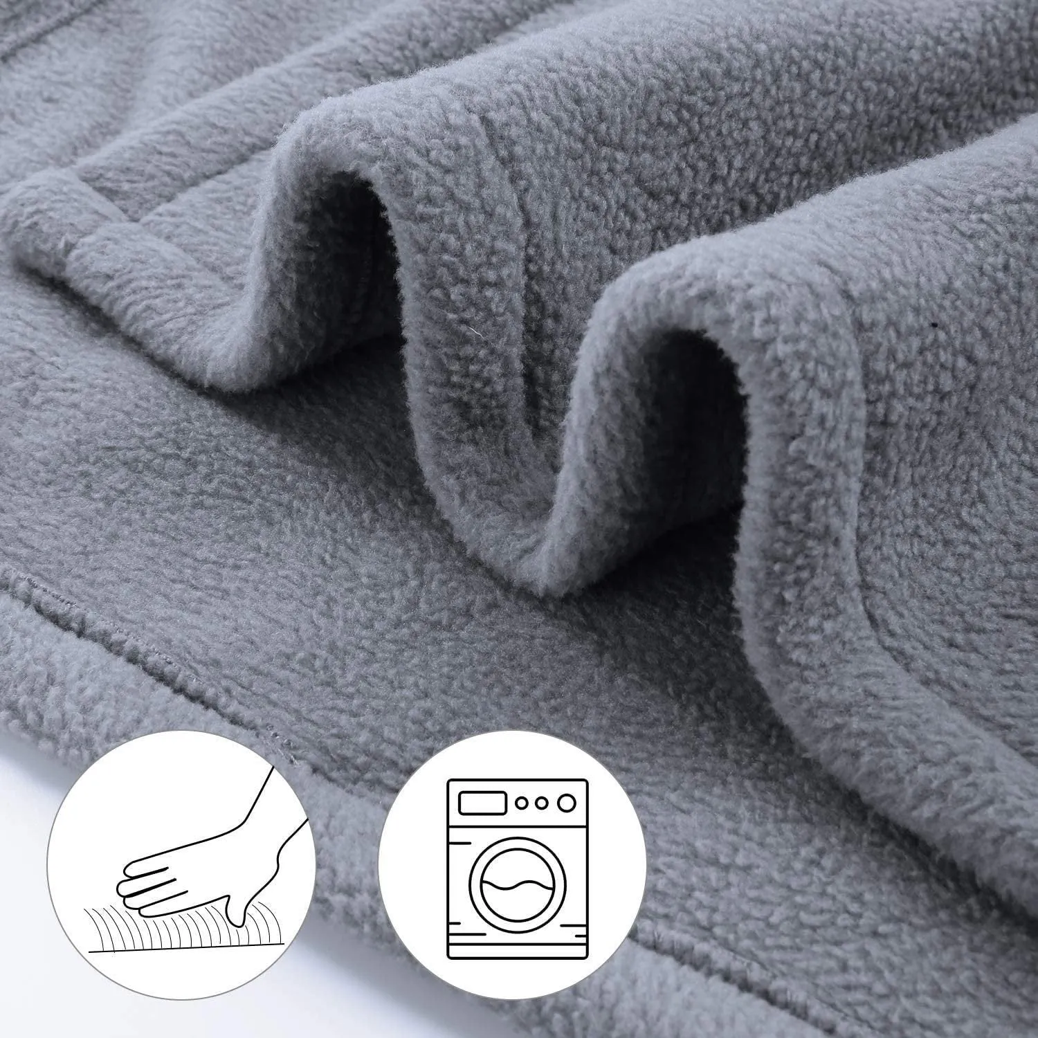 Polar Fleece Full Body Warming Premium Microfiber Sofa Blankets