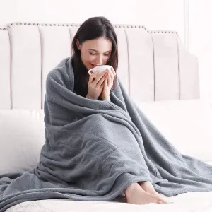 Polar Fleece Full Body Warming Premium Microfiber Sofa Blankets