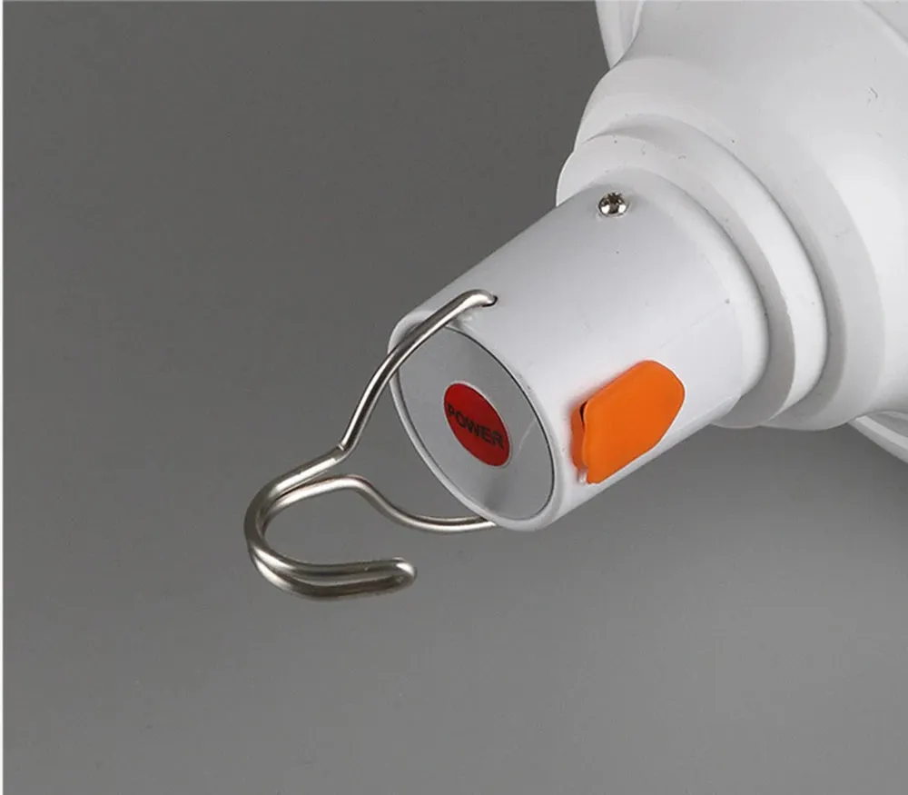 Portable USB Rechargeable LED Emergency Light with Hook
