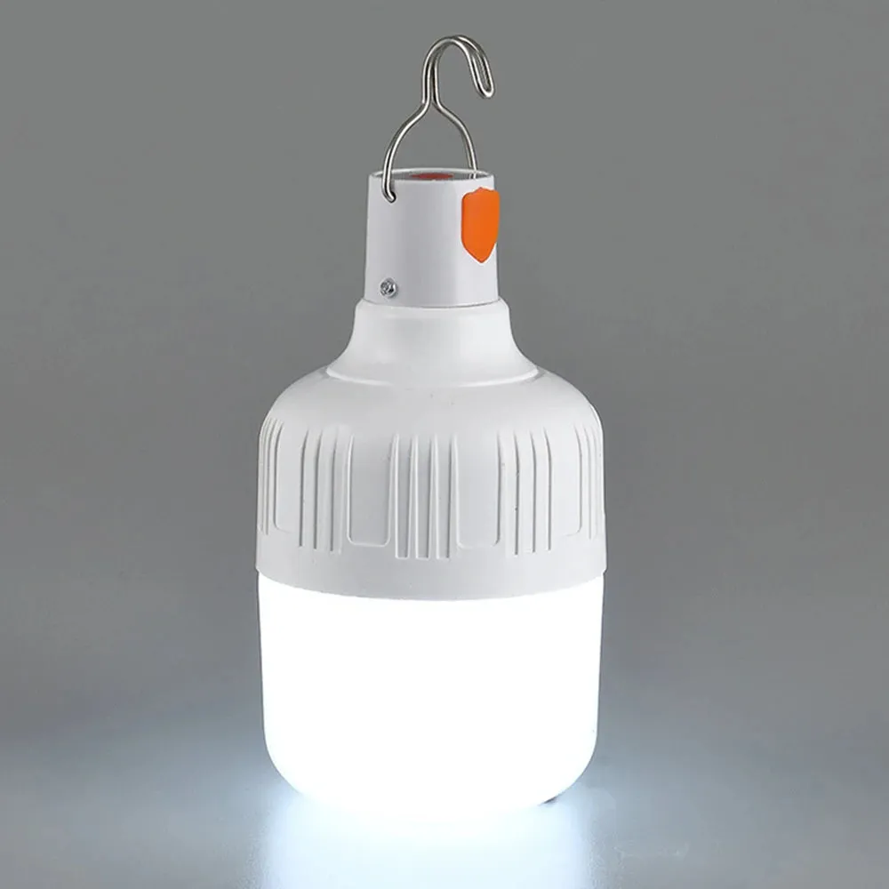 Portable USB Rechargeable LED Emergency Light with Hook